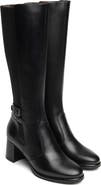 NeroGiardini Buckle Stretch Knee High Boot