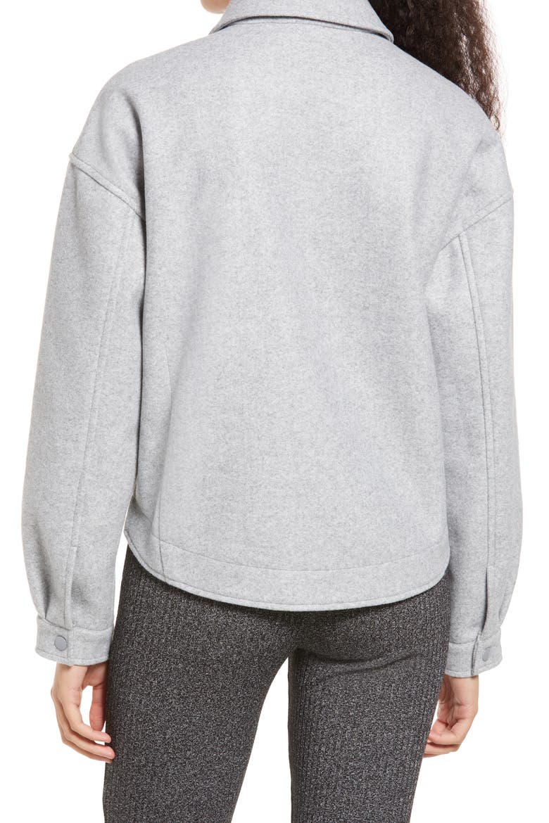 Fortune Lippa Shirt Jacket, Alternate, color, LIGHT GREY