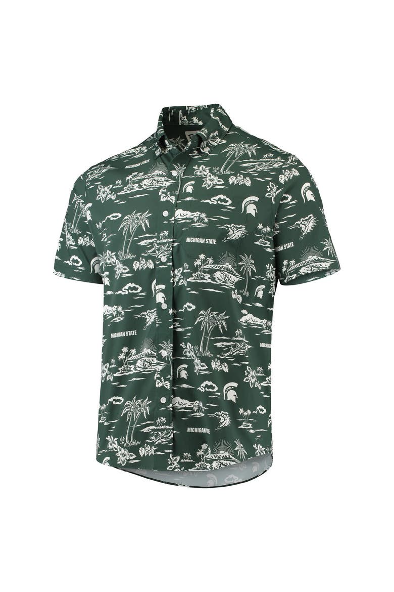 Men's Reyn Spooner Green Michigan State Spartans Classic Button-Down Shirt, Alternate, color, Green