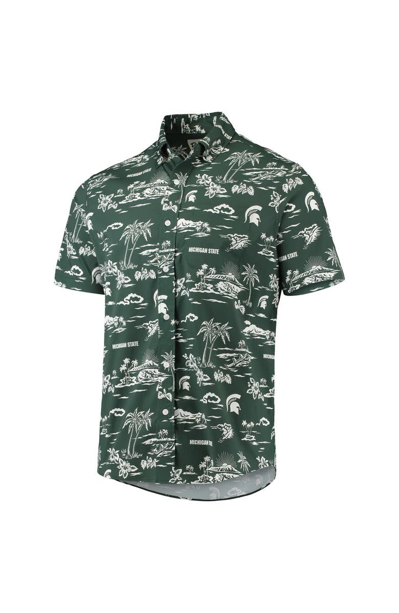Reyn Spooner Men's Reyn Spooner Green Michigan State Spartans Classic Button-Down Shirt, Alternate, color, Green