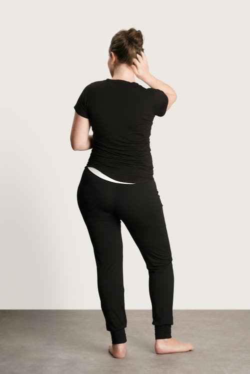 Nom Maternity 24/7 Soft Joggers In Black