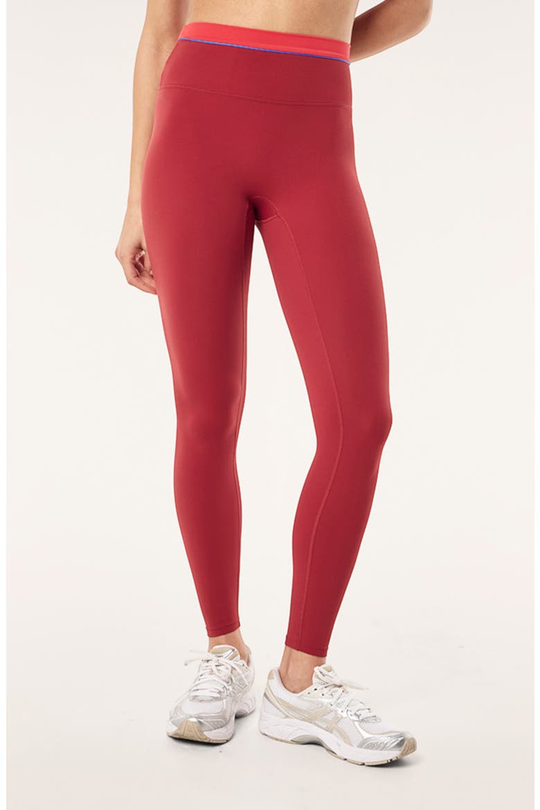 The Reflect Full Length Leggings, Main, color, CHERRY/ STRAWBERRY