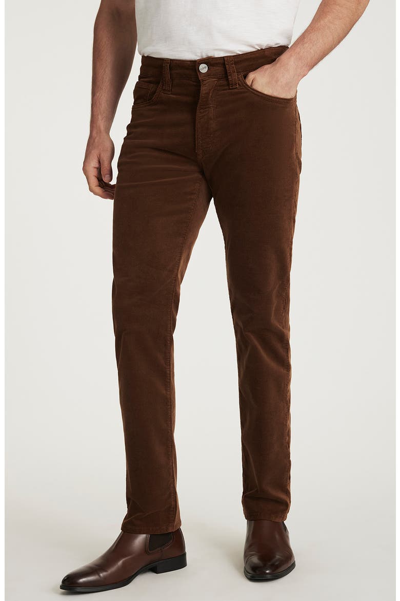 Courage Straight Leg Corduroy Pants, Main, color, BOURBON CORD