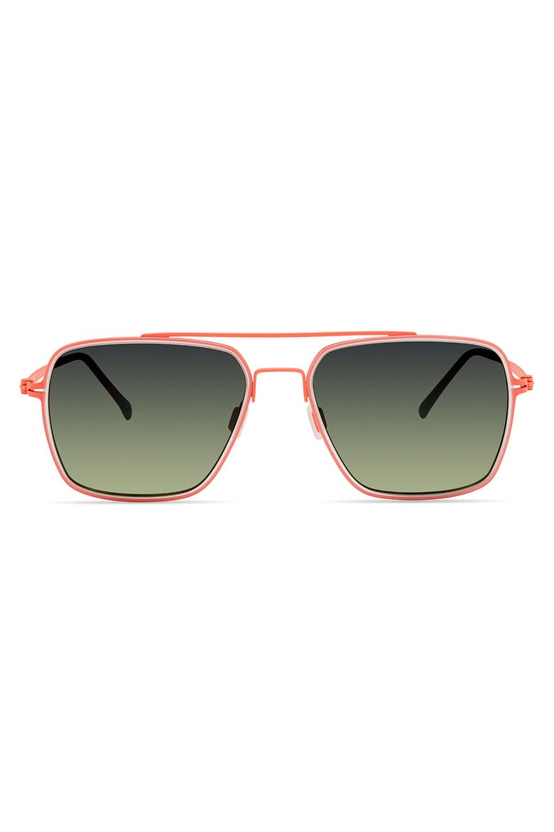 694 Sunglasses, Main, color, Fluoro Orange