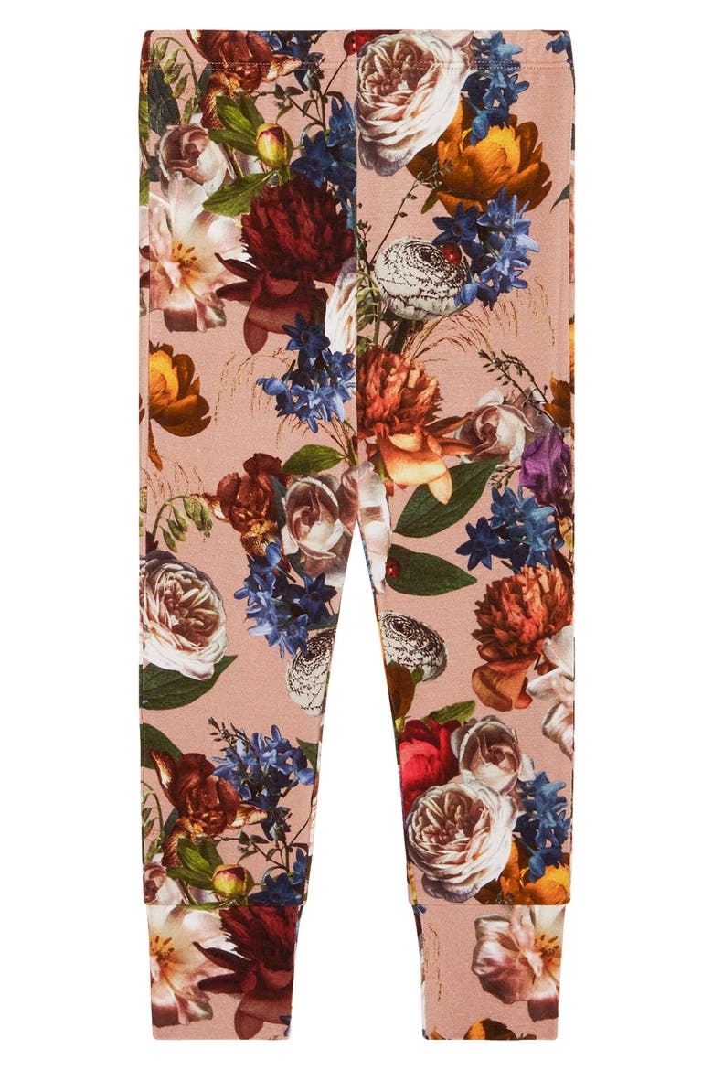 Kids' Phoebe Fitted Two-Piece Pajamas (Nordstrom Exclusive), Alternate, color, OPEN PINK