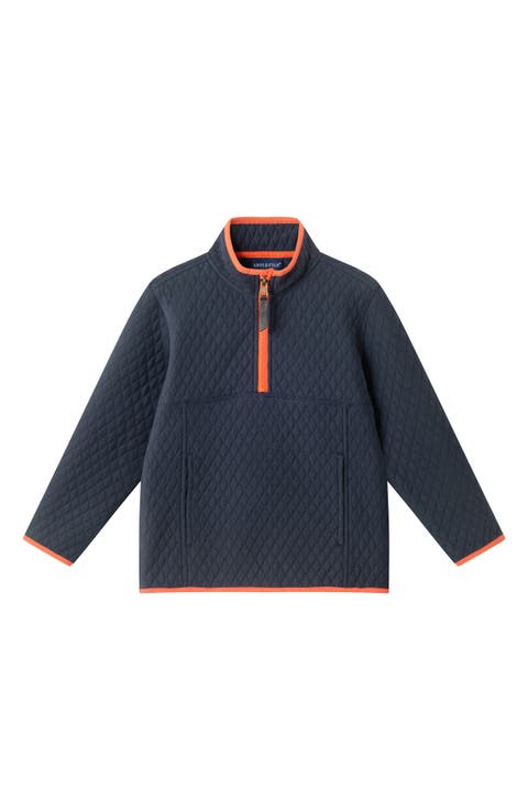 Kids' Quilted Quarter Zip Pullover (Toddler & Little Kid)