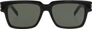 Saint Laurent 55mm Square Sunglasses