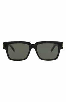 Saint Laurent 55mm Square Sunglasses