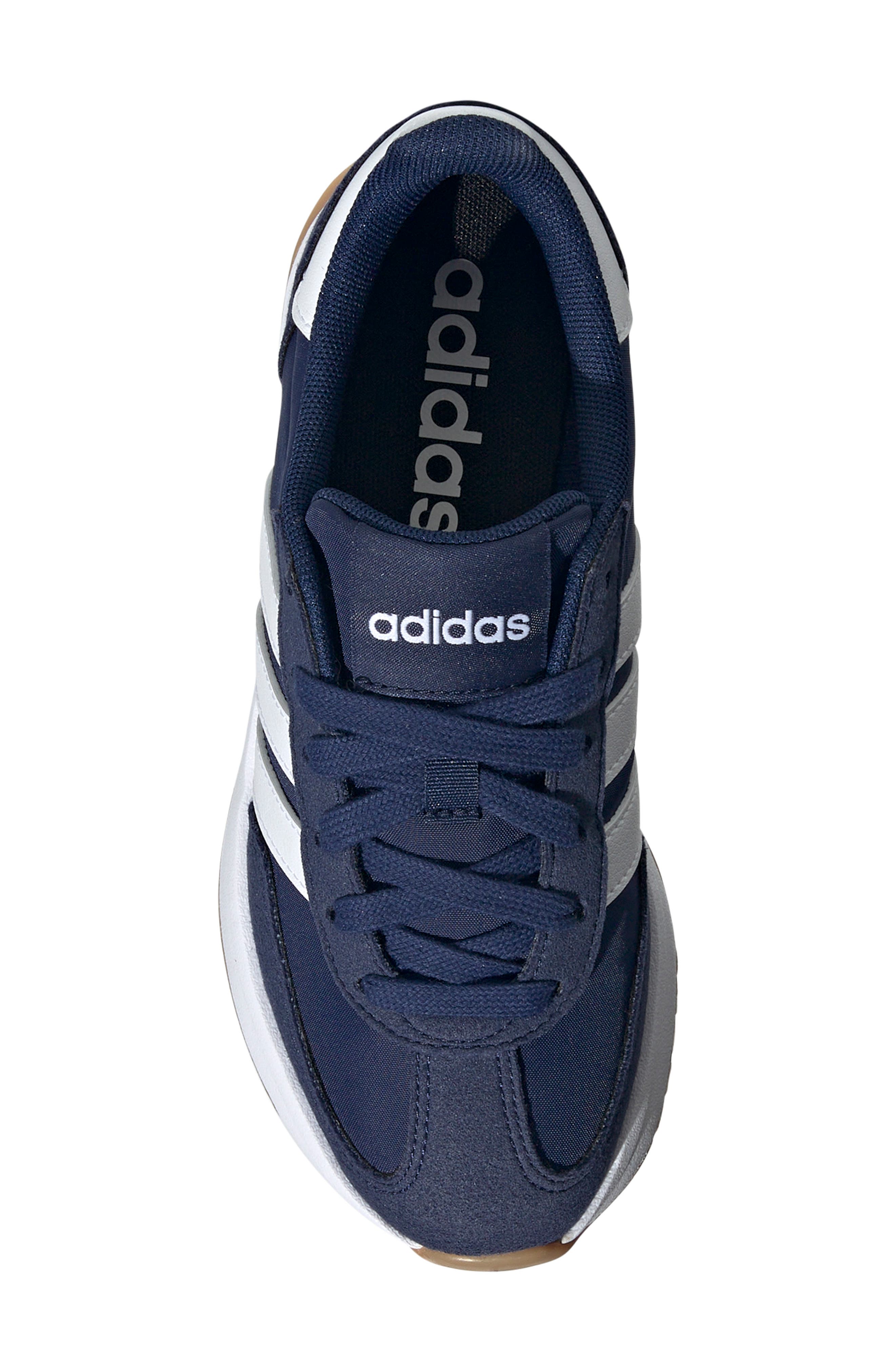 adidas Kids' Run '70s 2-0 Sneaker, Alternate, color, Dark Blue/ White/ White