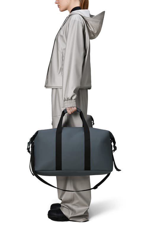 Rains Hilo Waterproof Weekend Bag In Blue