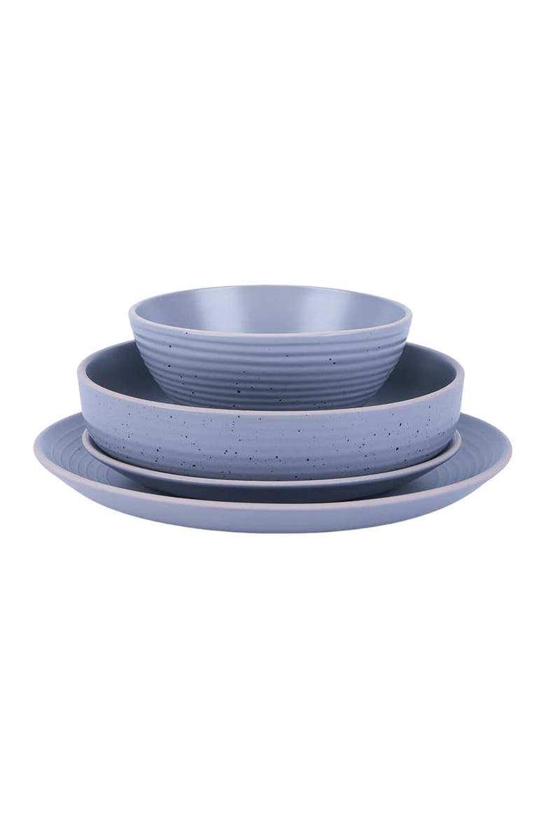 Lauren Stoneware 16-Piece Dinnerware Set, Alternate, color, Light Gray