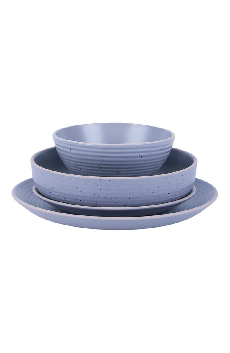 Stone Lain Lauren Stoneware 16-Piece Dinnerware Set, Alternate, color, Light Gray