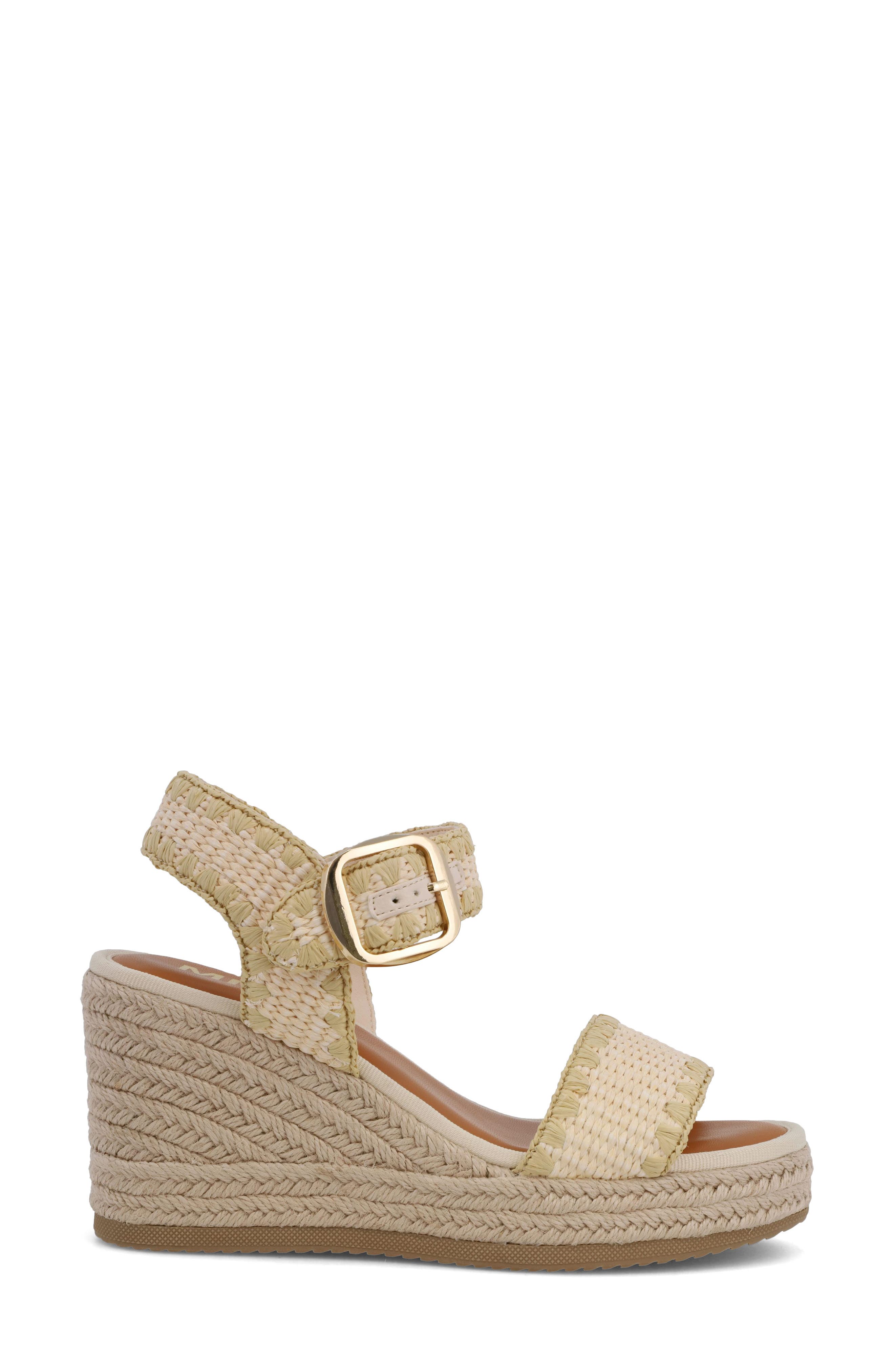 Beverlee Platform Wedge Sandal, Alternate, color, BONE