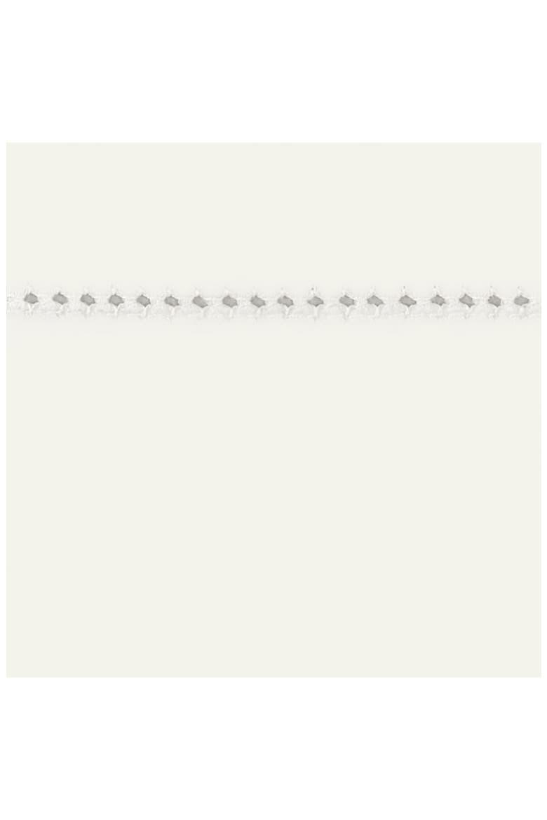 Bergamo Hemstitch Cotton Percale Pillowcase, Alternate, color, BONE