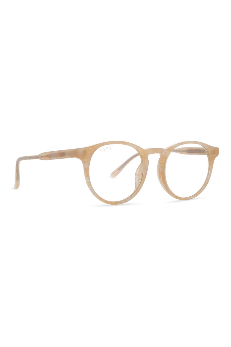 Sawyer 48mm Round Optical Glasses, Alternate, color, CITRINE PEARL