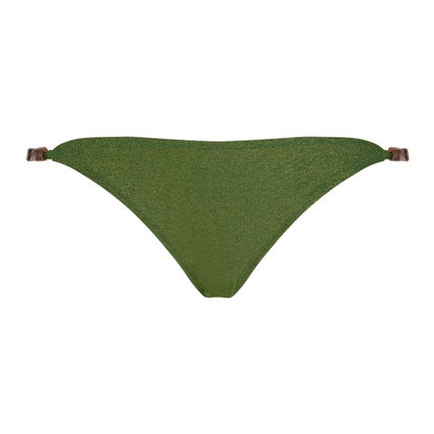 Mini Brief Bikini Bottom Iridescent Jersey