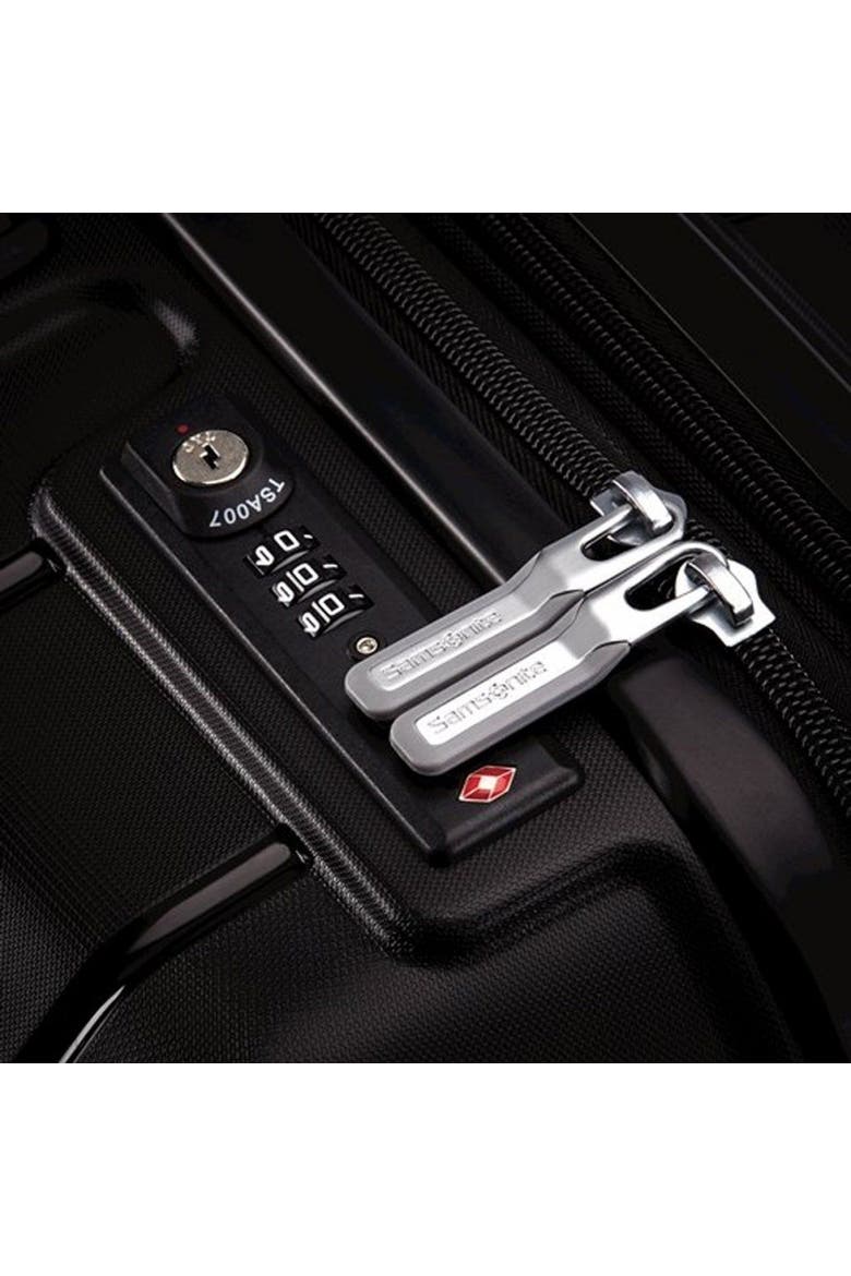 Freeform Hardside Expandable (21"/28") 2 Piece Spinner Luggage Set, Alternate, color, Black