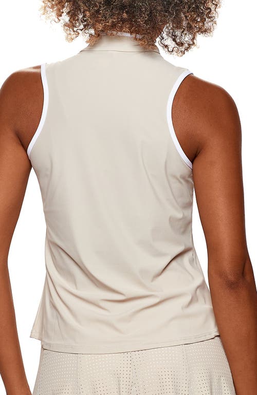 Bobbe Active Mock Neck Tank In White