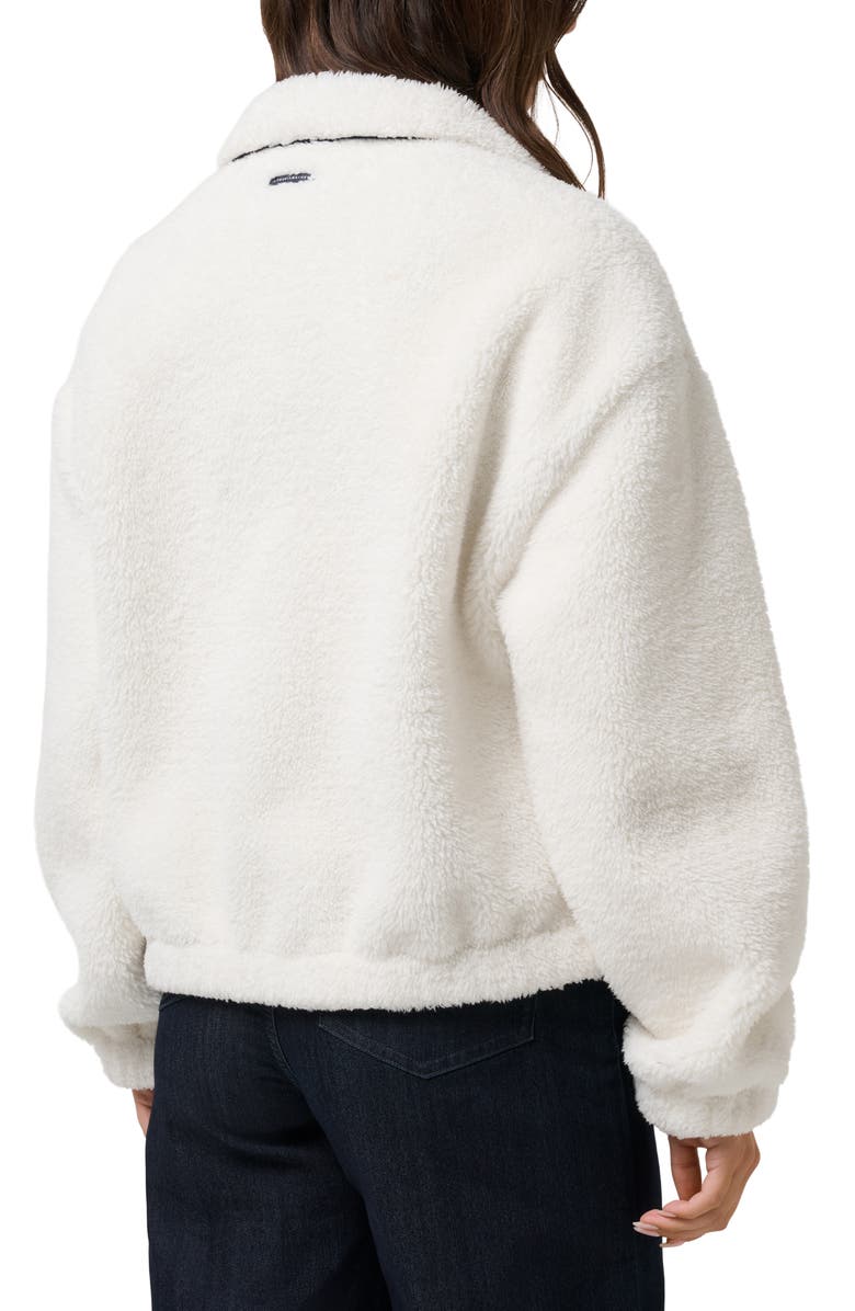 TravisMathew Artful Fleece Jacket, Alternate, color, Snow White