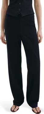 MANGO Wide Leg Pants