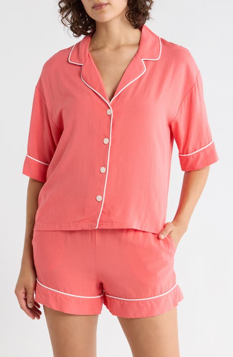 Kine Short Sleeve Pajamas Set