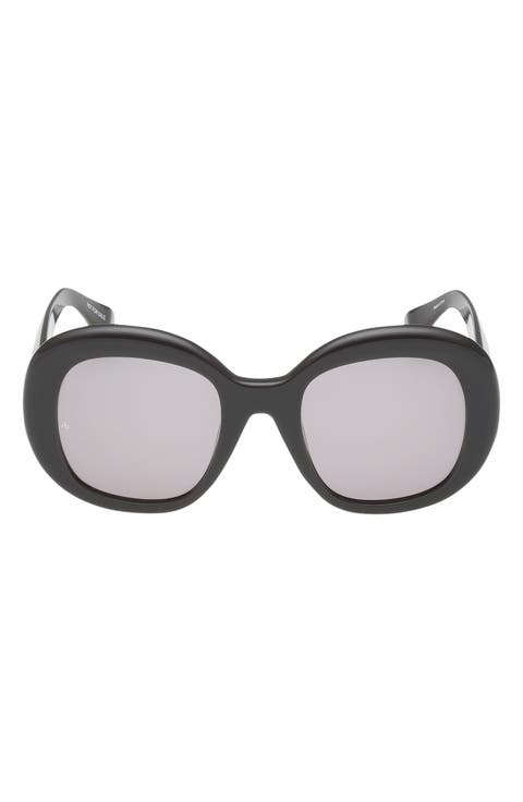 52mm Round Sunglasses