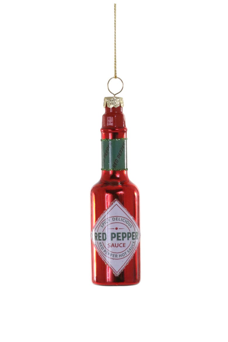 Hot Sauce Ornament, Main, color, RED MULTI