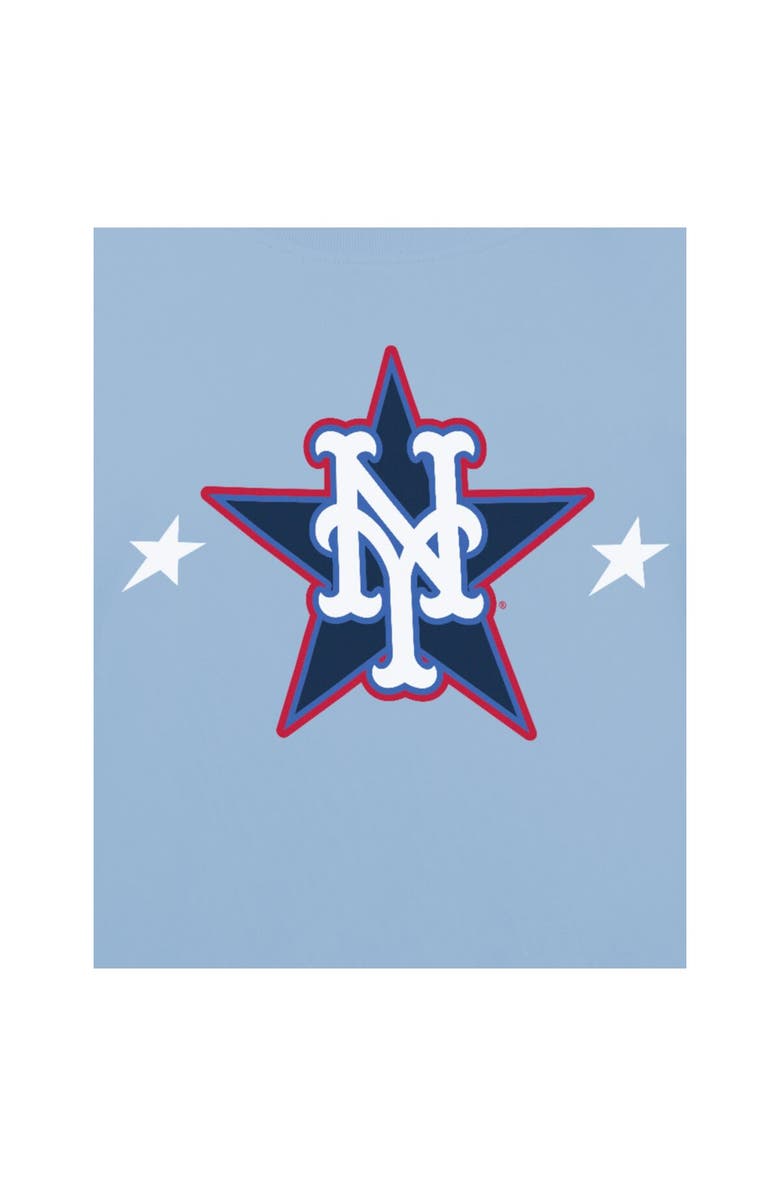 New Era Men's New Era Light Blue New York Mets 2025 MLB All-Star Game Workout T-Shirt, Alternate, color, Light Blue