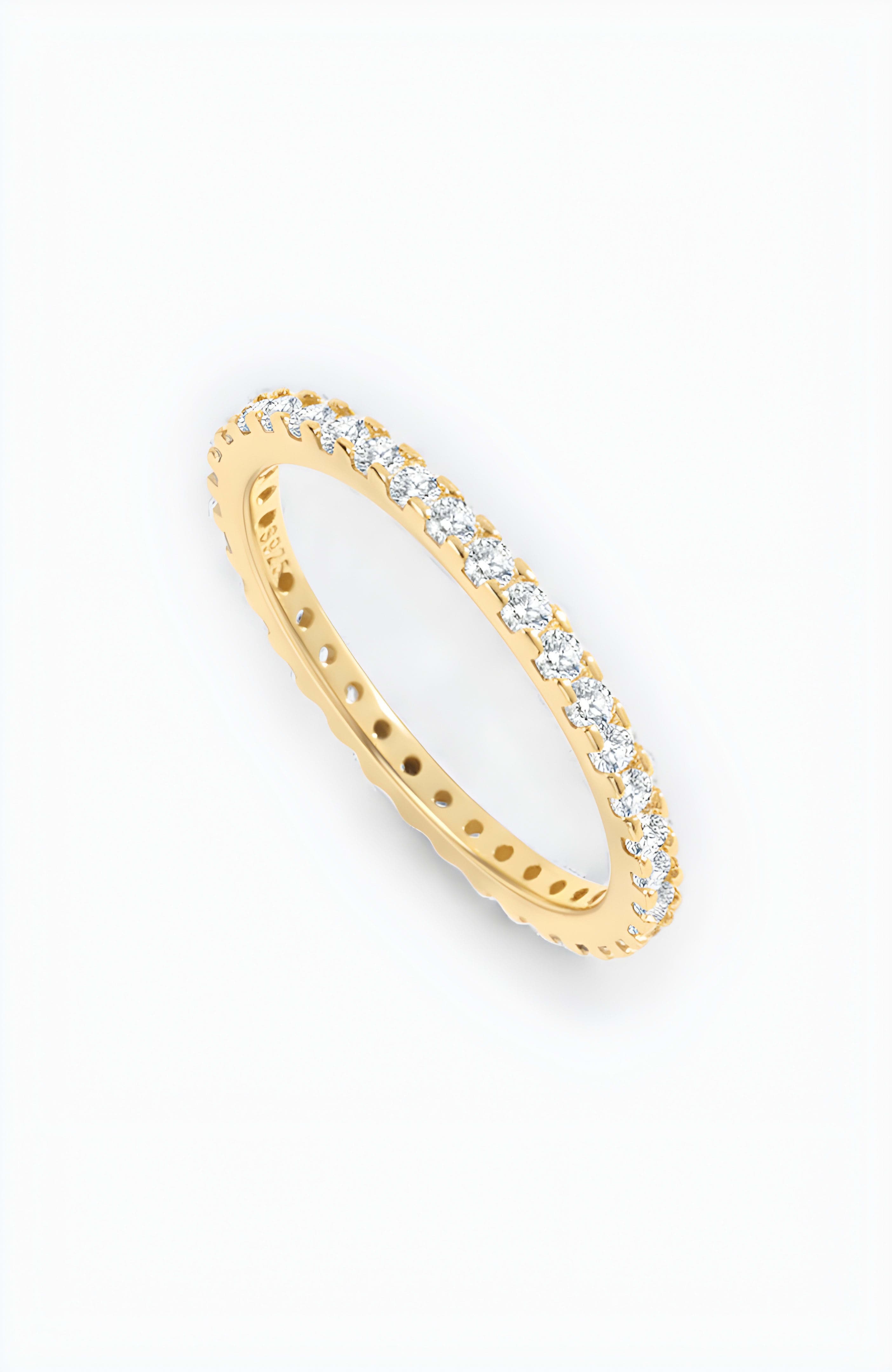 18k Gold Over Sterling Silver