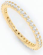 Mint & Lily April Birthstone Eternity Stacking Ring