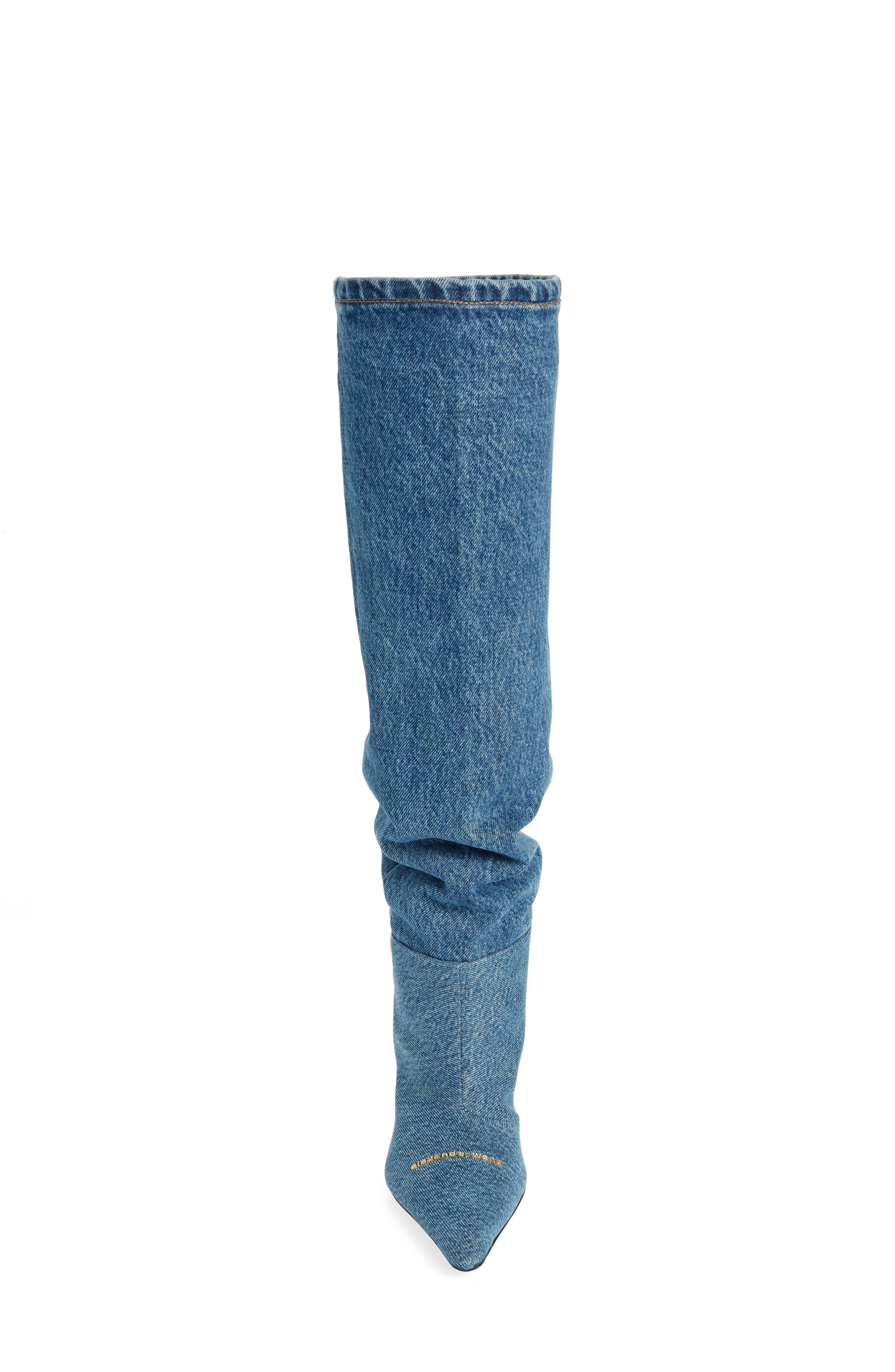 Alexander Wang Viola Slouch Over the Knee Boot, Alternate, color, 