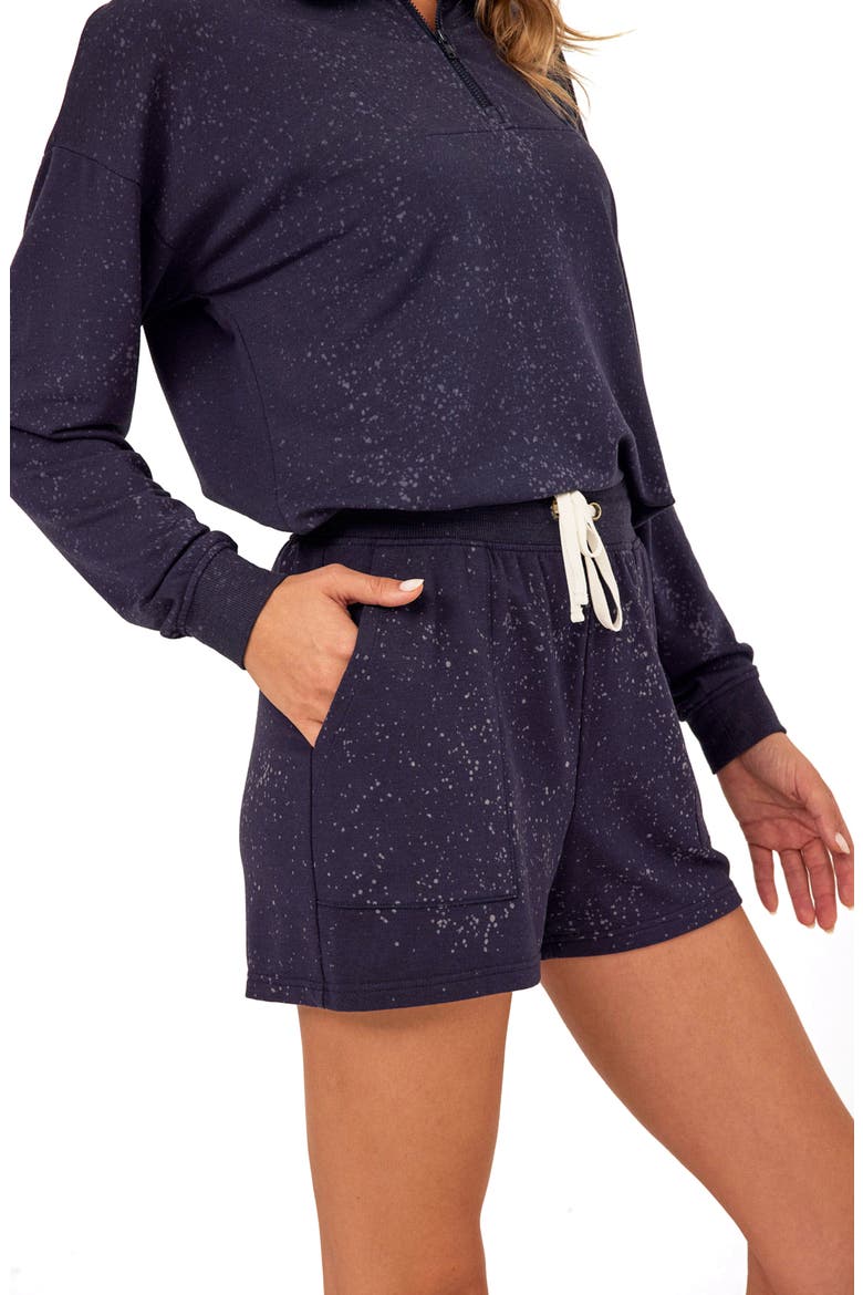 Erina Spray Wash Modal Blend Shorts, Alternate, color, STARGAZER