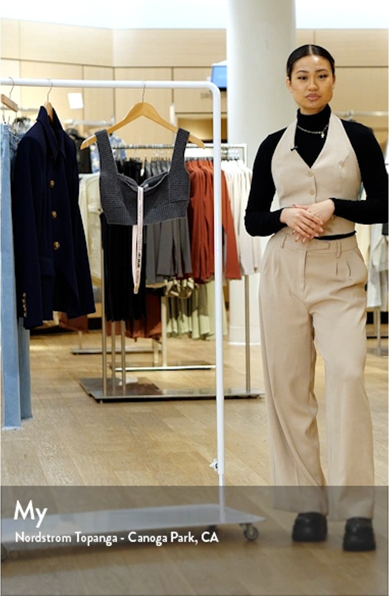 Sia Ribbed Sweater Bralette, sales video thumbnail