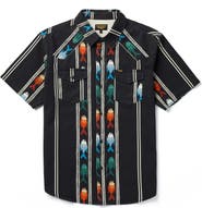 Seager Co Amarillo Short Sleeve Cotton Twill Button-Up Shirt