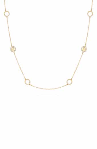 Crystal Station Necklace