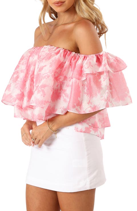 Deedi Floral Off the Shoulder Top