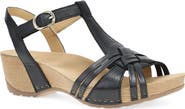 Dansko Tia Ankle Strap Platform Wedge Sandal