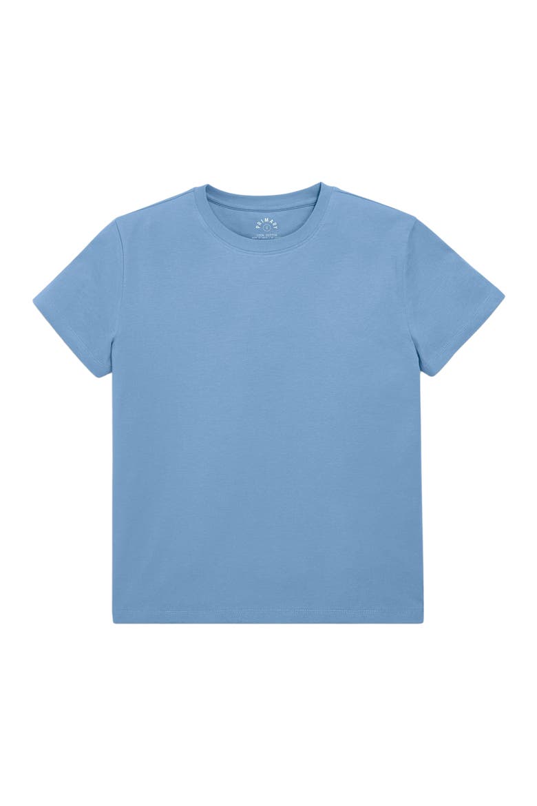 Women's Fit Easy Crewneck Tee, Alternate, color, Vintage Blue