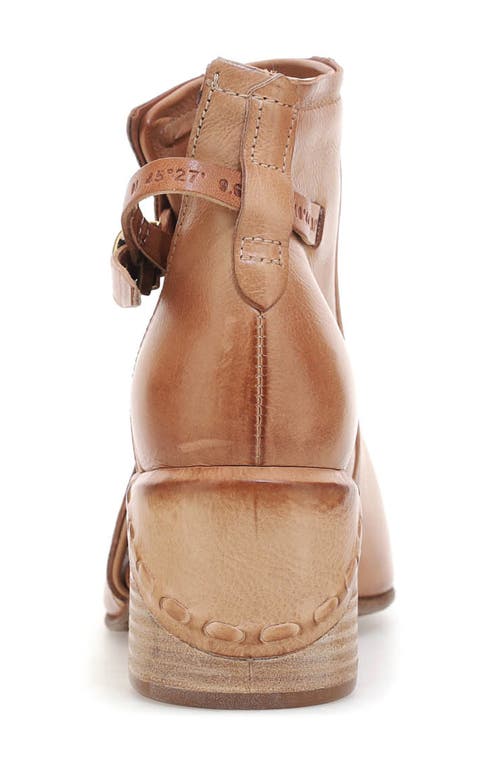 As98 A.s.98 Maxwell Open Toe Bootie In Sand