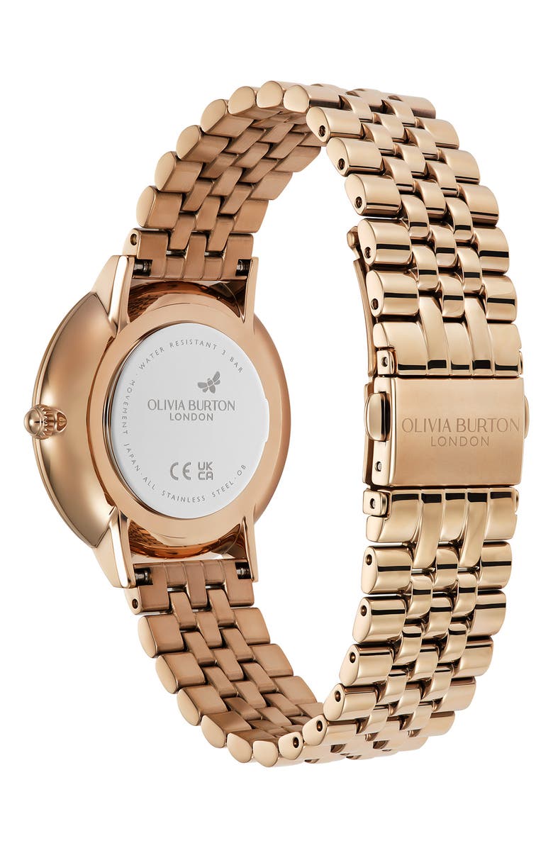 Olivia Burton Sunflower Bracelet Watch, 35mm, Alternate, color, 