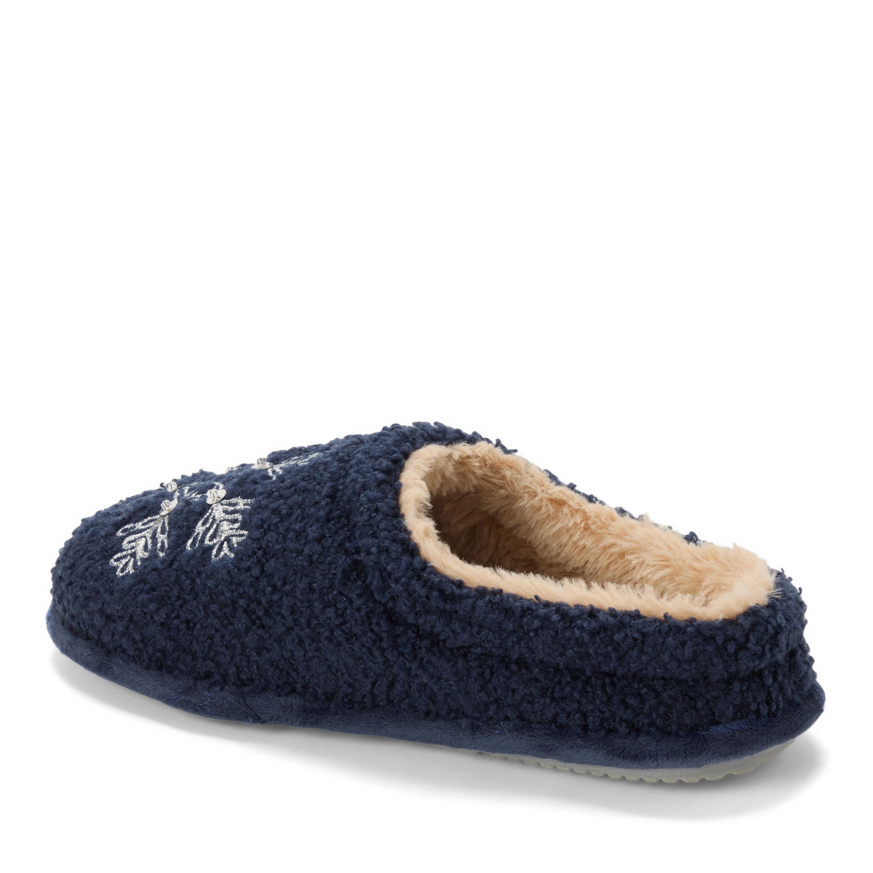 Holiday Novelty Clog Slipper, Alternate, color, NAVY