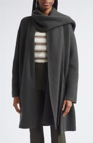 Vince Drape Sweater Coat