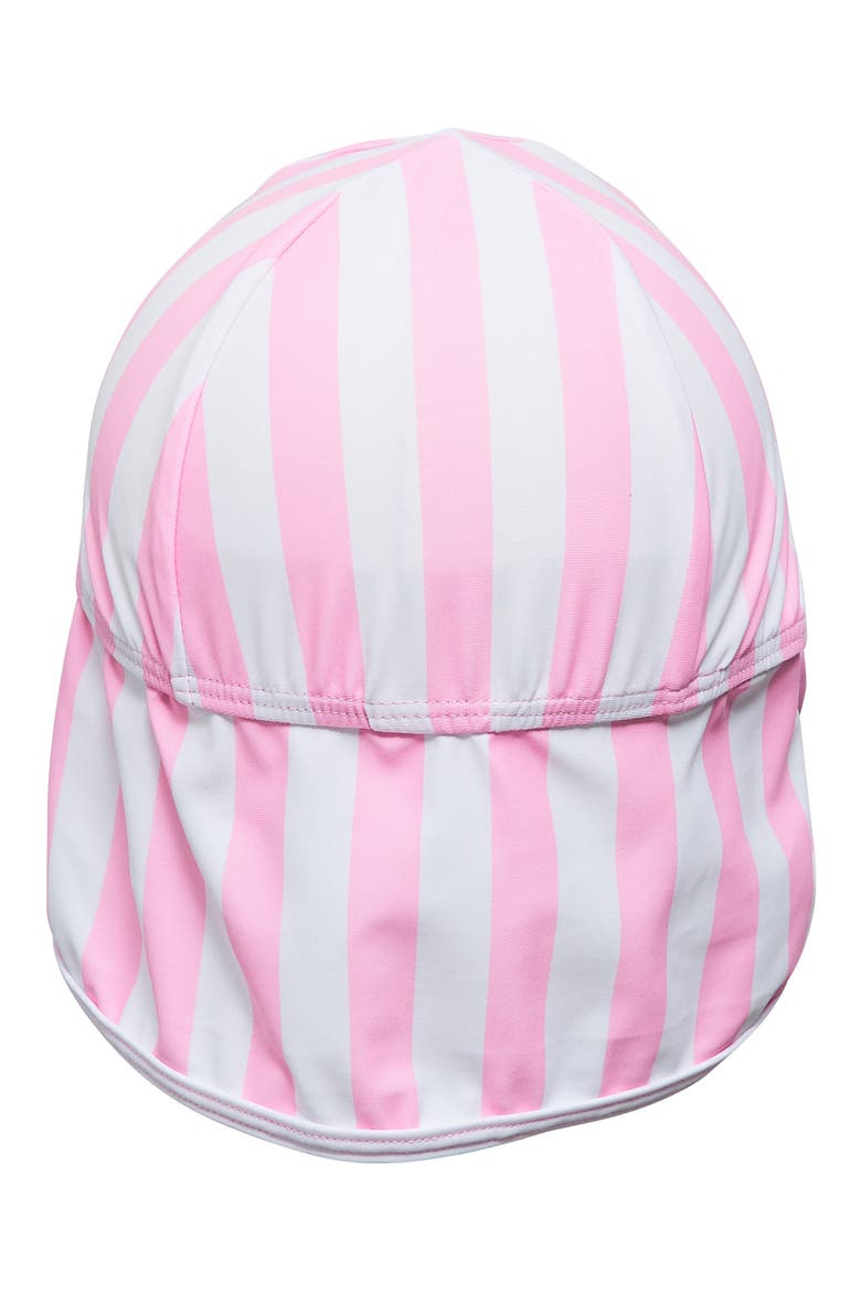 Kids' Stripe Floating Flap Hat, Main, color, PINK