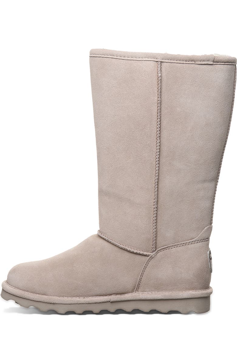 BEARPAW Elle Tall Genuine Shearling Lined Suede Winter Boot - Wide Shaft, Alternate, color,
