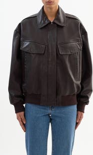 LAMARQUE TREVANNA | Leather Bomber Jacket