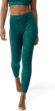 Born Living Yoga Organic 7/8 Performance Medium Rise Sport Legging