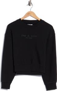 rag & bone Terry Logo Sweatshirt
