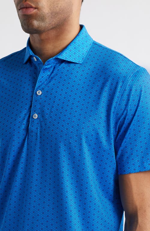 Johnnie-o Emillio Geo Print Prep-formance Golf Polo