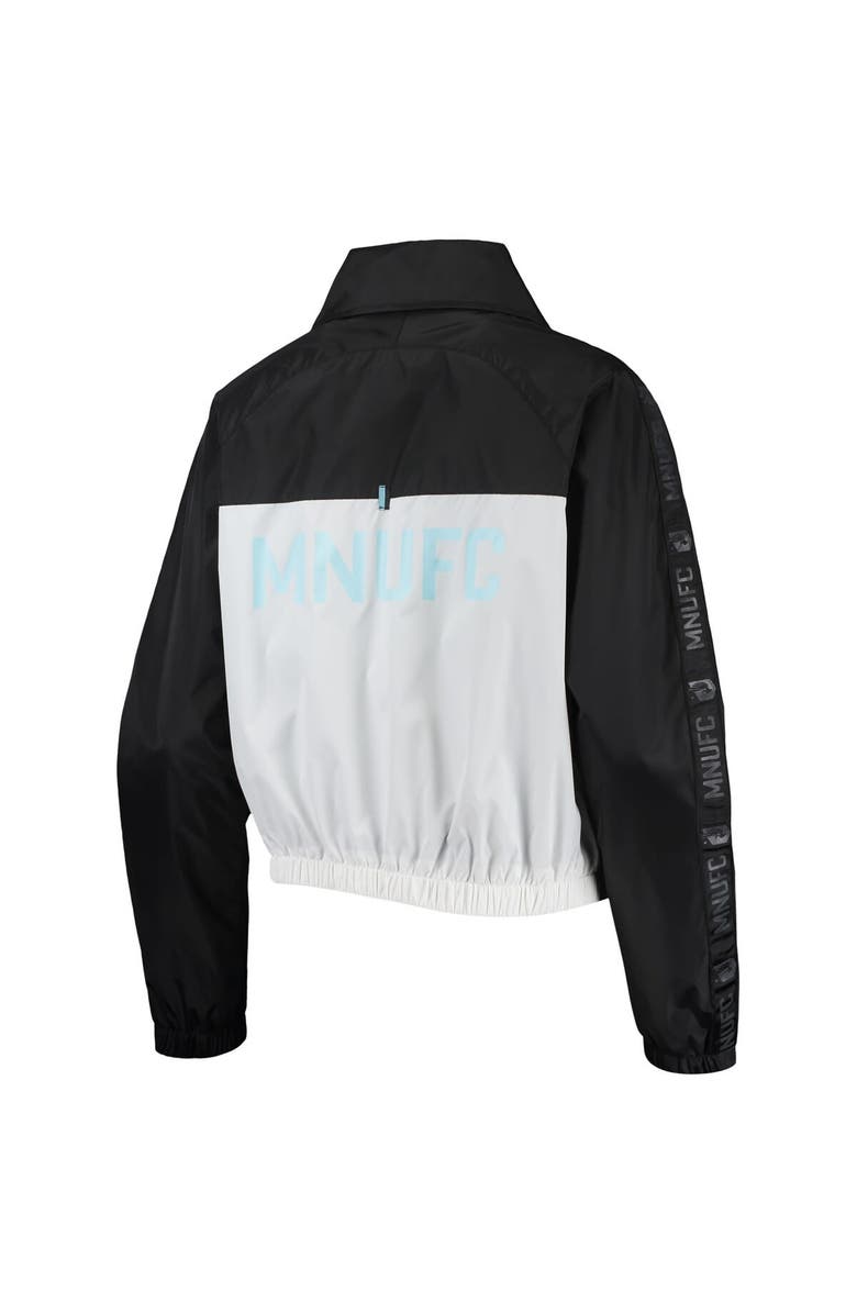 THE WILD COLLECTIVE Women's The Wild Collective Black Minnesota United FC Anthem Full-Zip Jacket, Alternate, color, 