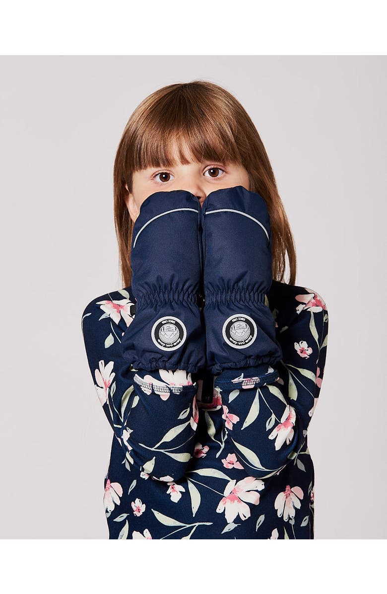 Deux par Deux Kids Unisex Winter Mittens Play, Alternate, color, Navy Blue
